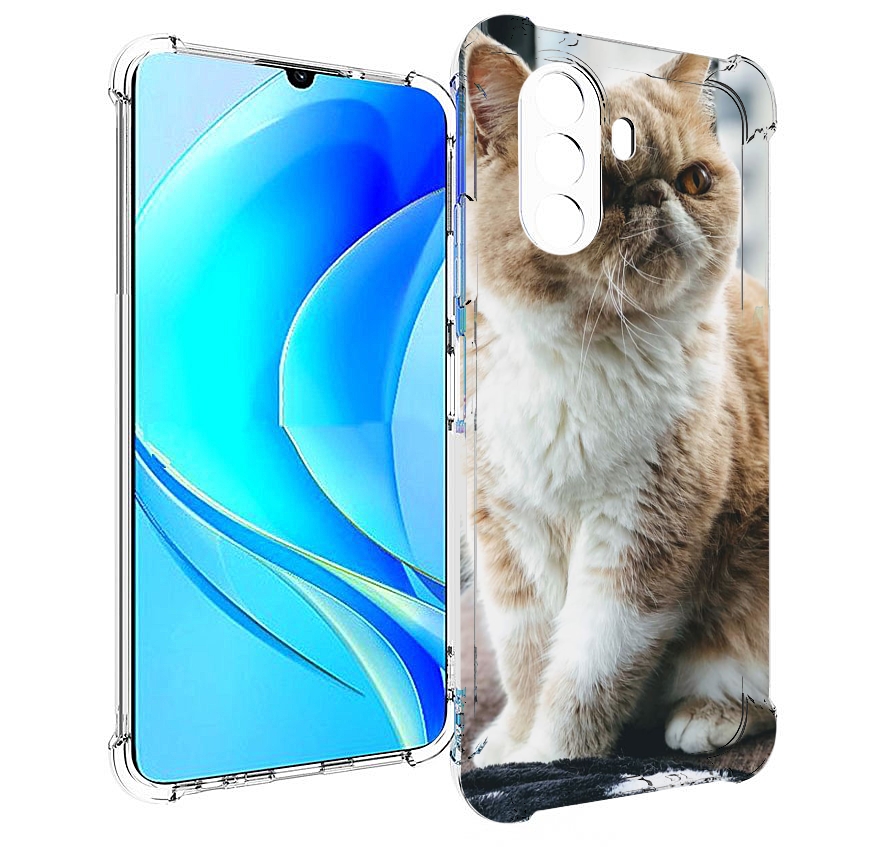 

Чехол MyPads кошка экзот для Huawei Nova Y70 / Nova Y70 Plus (MGA-LX9N) / Huawei Enjoy 50, Прозрачный, Tocco