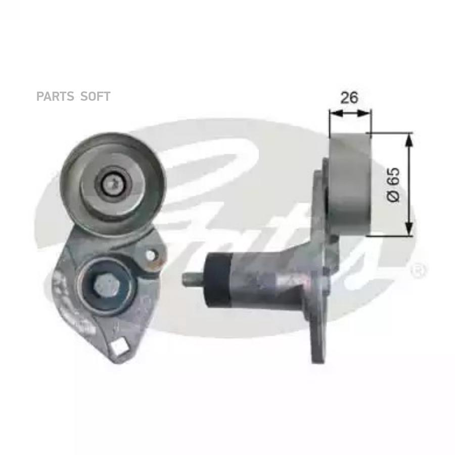 

Ролик поликлинового ремня натяжной PEUGEOT/CITROEN GATES T39152