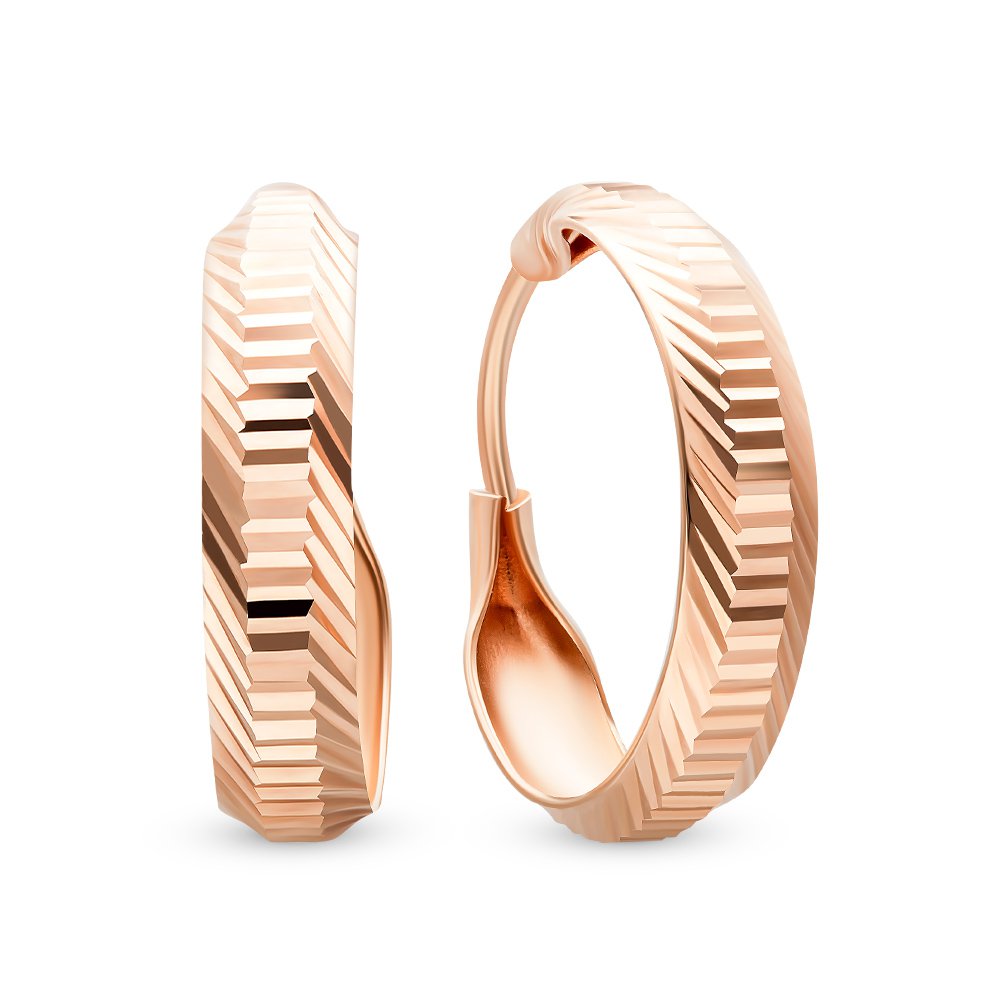 

Серьги из красного золота 585Gold 402004036, 402004036