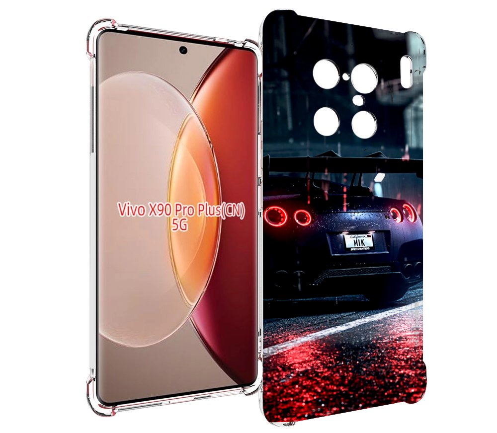 

Чехол MyPads Nissan Skyline для Vivo X90 Pro Plus, Прозрачный, Tocco