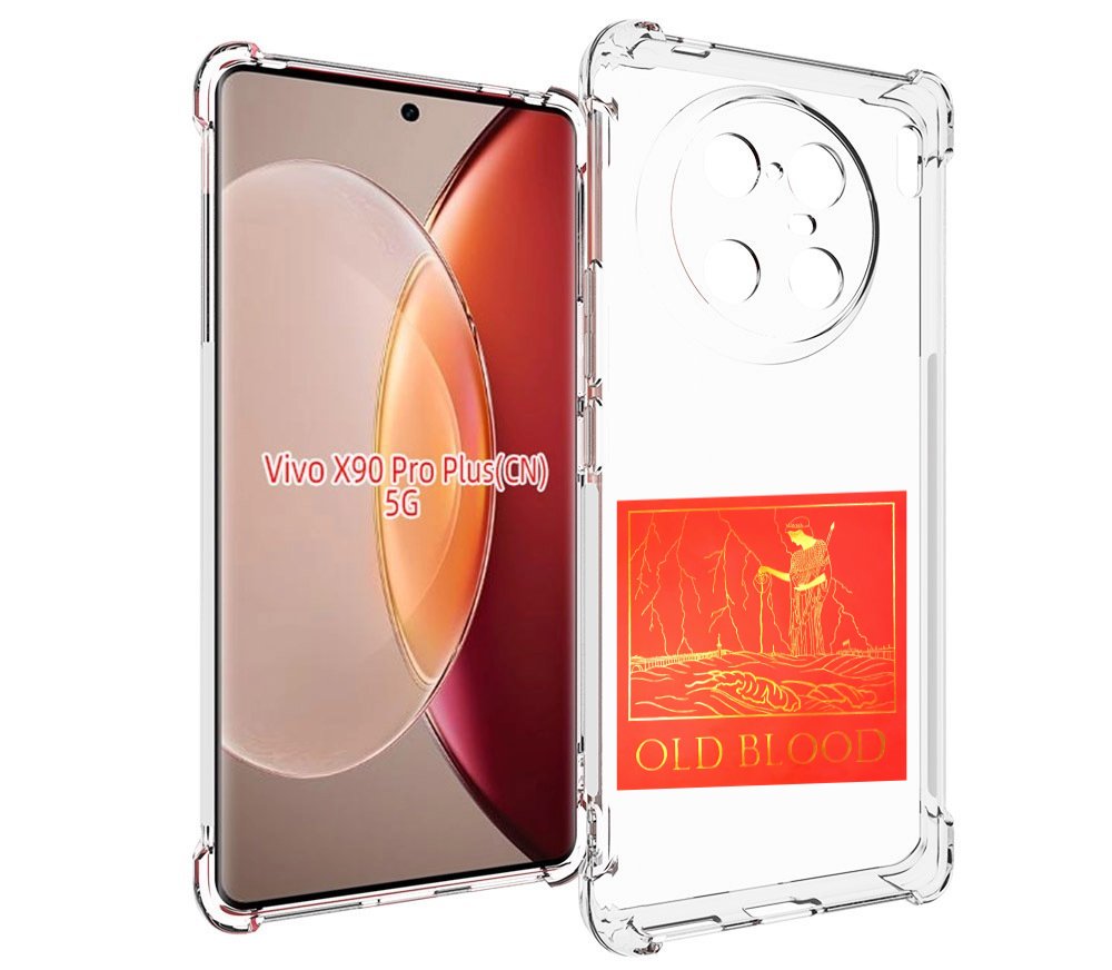 

Чехол MyPads Old Blood Boulevard Depo для Vivo X90 Pro Plus, Прозрачный, Tocco