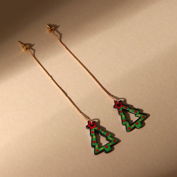 

Серьги из металла Art beauty, акрил