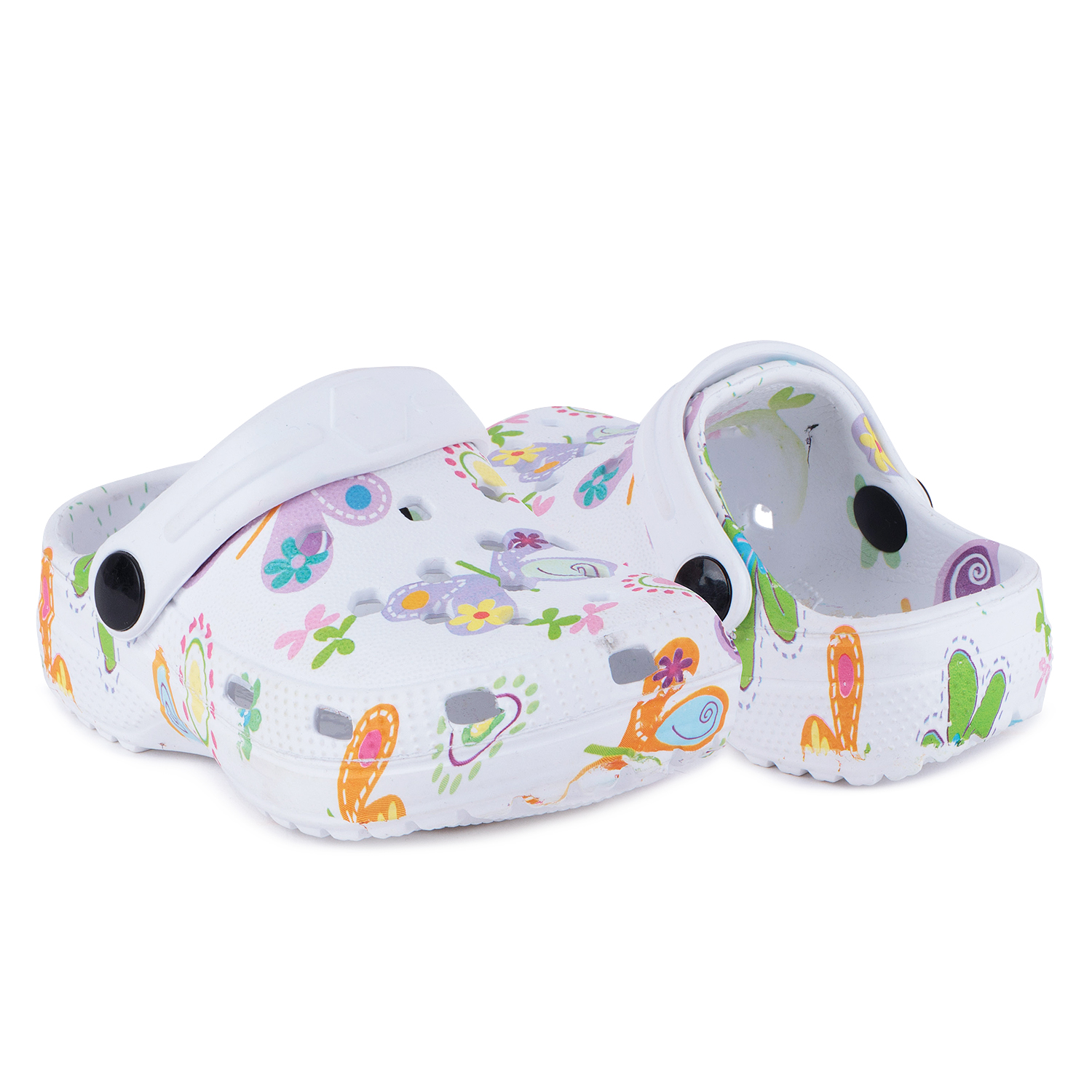 

Сабо для детей KDX LCTS21-4 white print белый 26, LCTS21-4