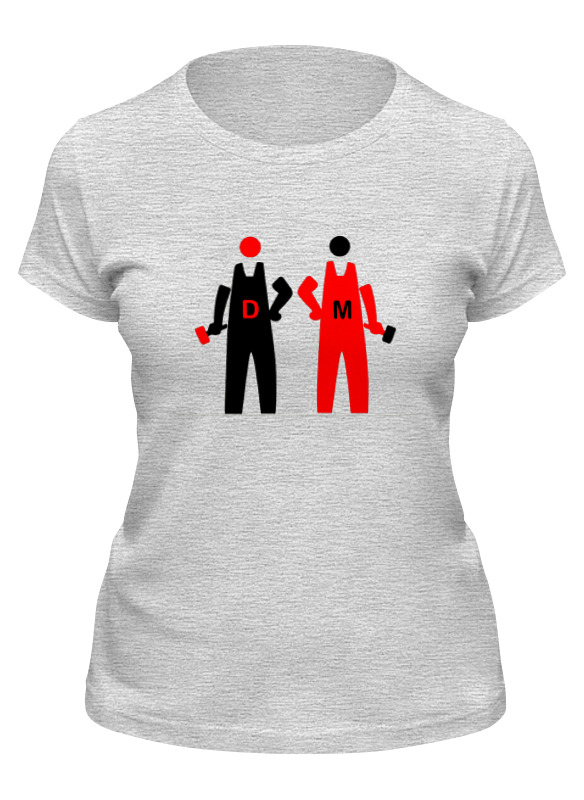 

Футболка женская Printio Depeche mode серая XL, Серый, Depeche mode