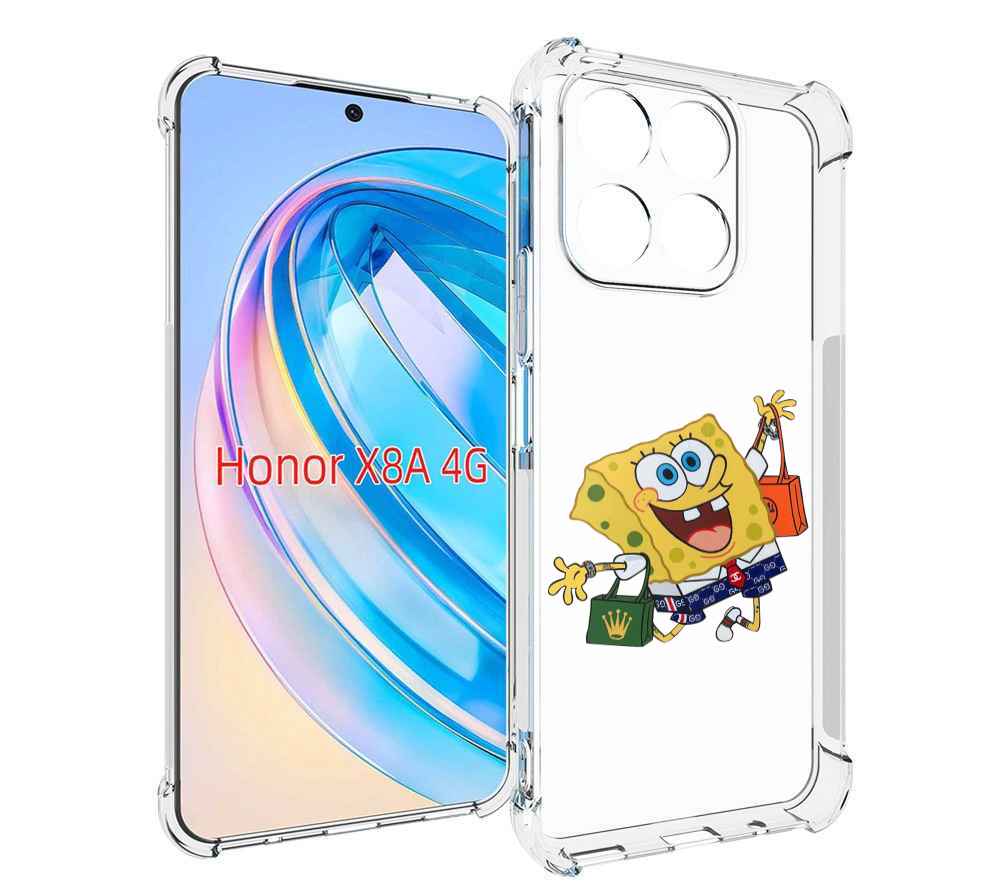 

Чехол MyPads модный-спанч-боб для Honor X8a, Tocco