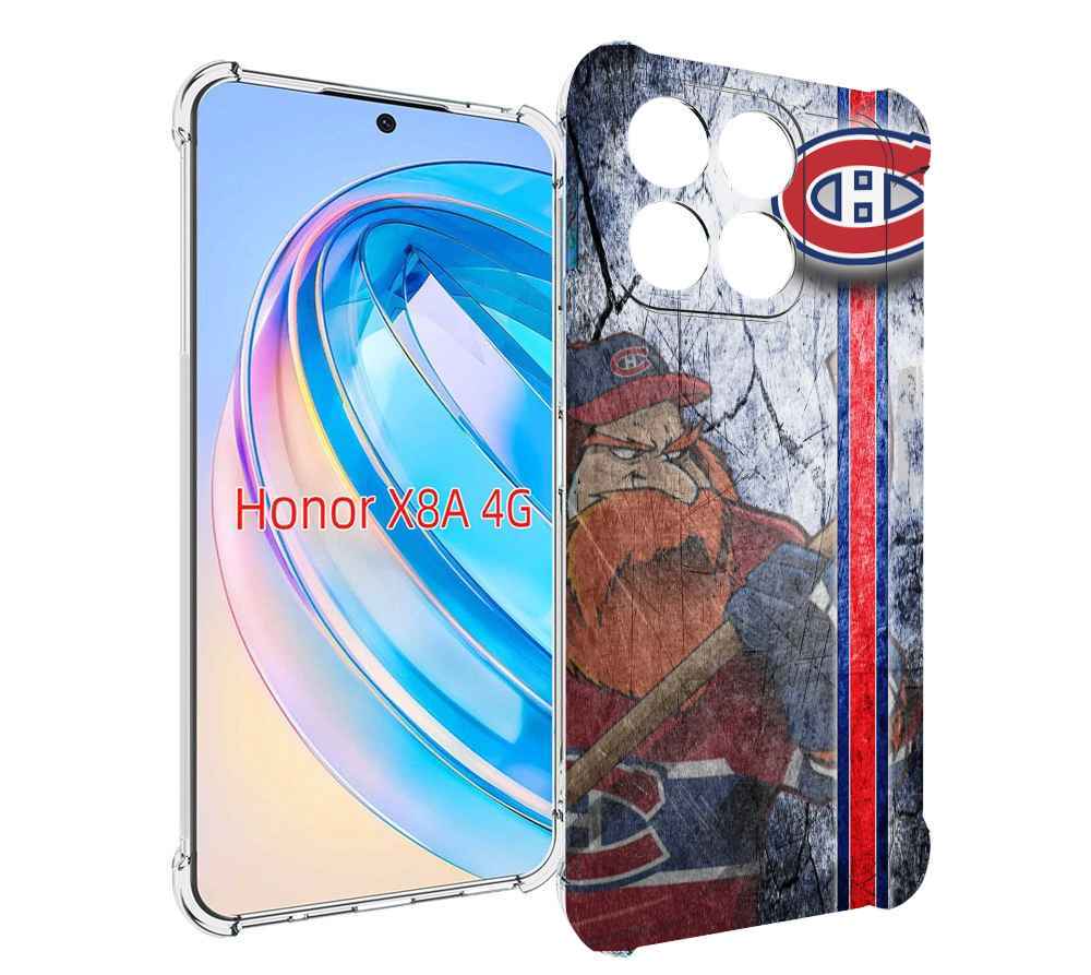 

Чехол MyPads монреаль канадиенс для Honor X8a, Tocco
