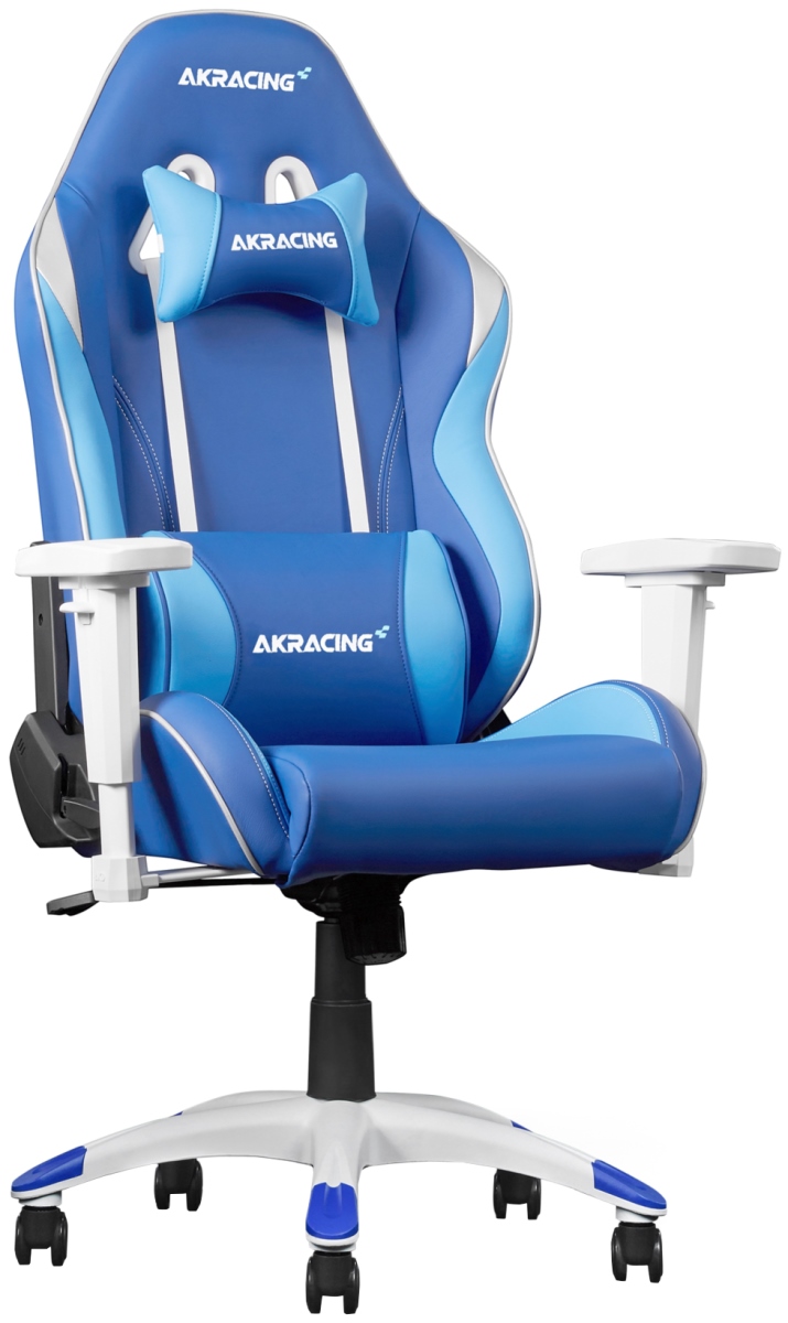 фото Akracing игровое кресло akracing california tahoe (ak-california-tahoe) blue/white