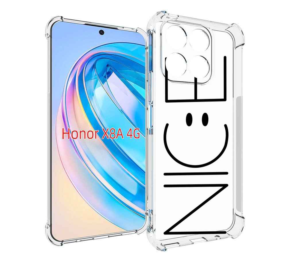 

Чехол MyPads найс-надпись для Honor X8a, Tocco