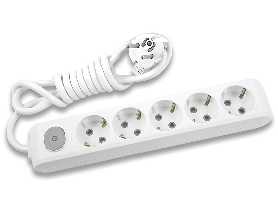 фото Удлинитель panasonic wlta04532wh-ru