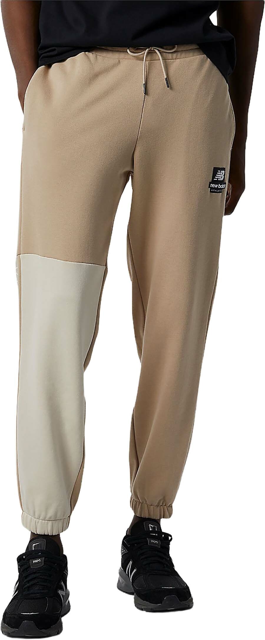 

Спортивные брюки мужские New Balance MP21550-MDY бежевые S, MP21550-MDY