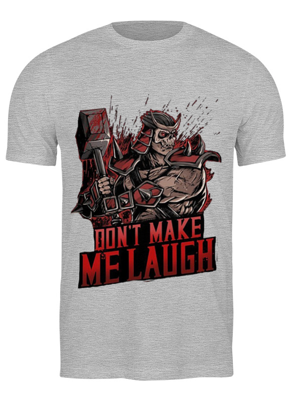 

Футболка мужская Printio Mortal combat серая XL, Серый, Mortal combat