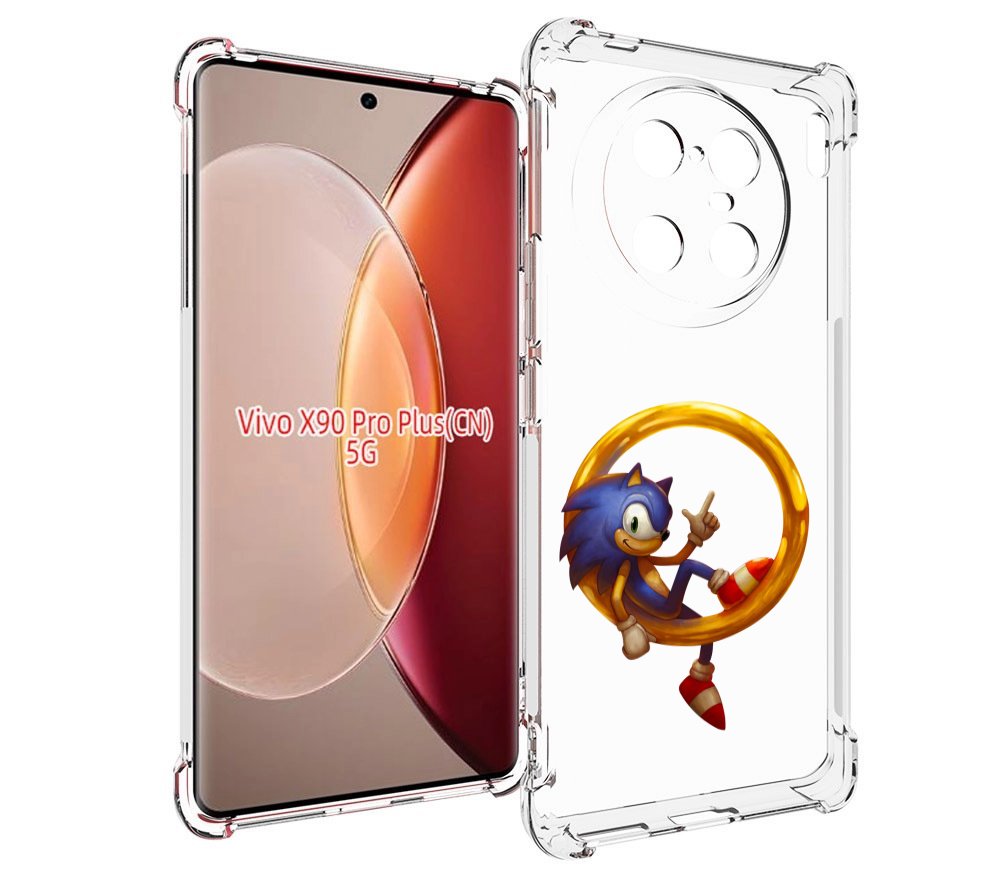 

Чехол MyPads Sonic-R для Vivo X90 Pro Plus, Прозрачный, Tocco