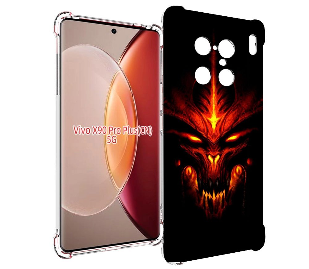 

Чехол MyPads diablo-3-диабло для Vivo X90 Pro Plus, Прозрачный, Tocco