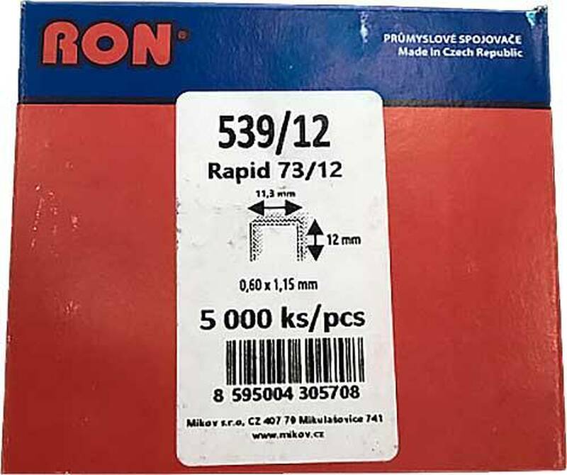 Скоба RON 73/12 5000 шт 539/12 10101513