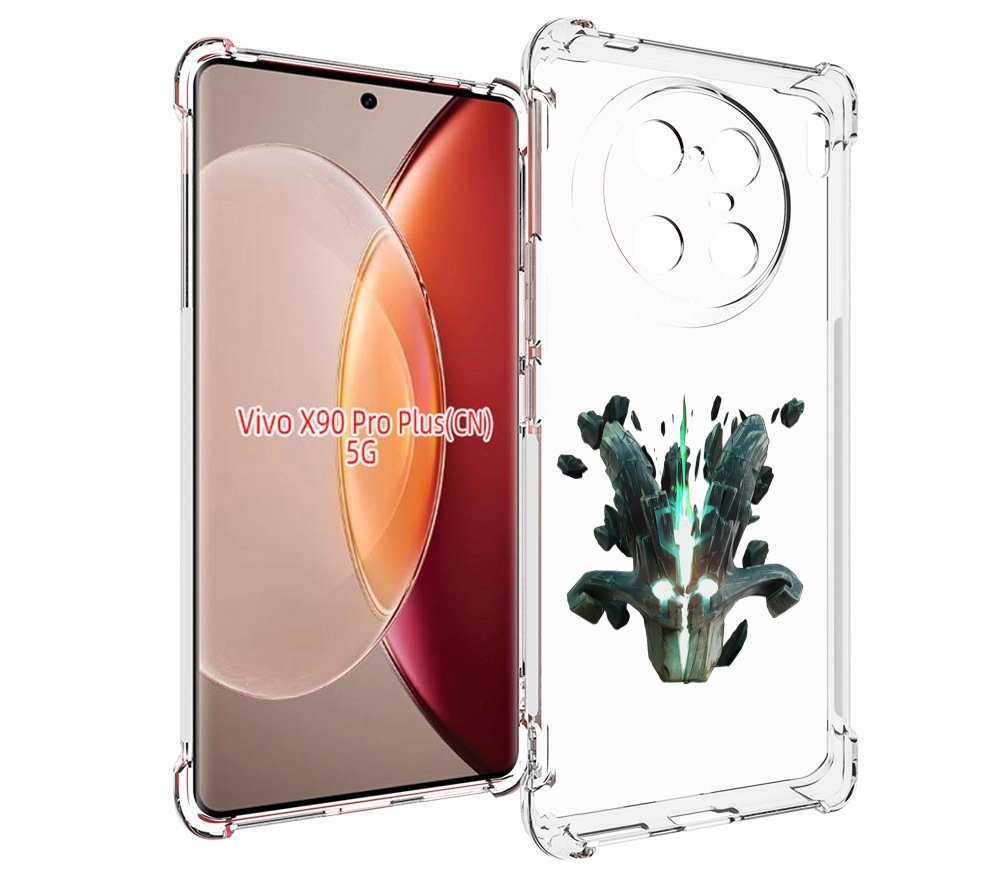 

Чехол MyPads dota 2 juggernaut для Vivo X90 Pro Plus, Прозрачный, Tocco