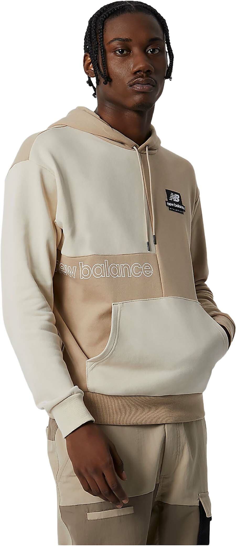 

Худи мужское New Balance MT21551-MDY бежевое XL, MT21551-MDY