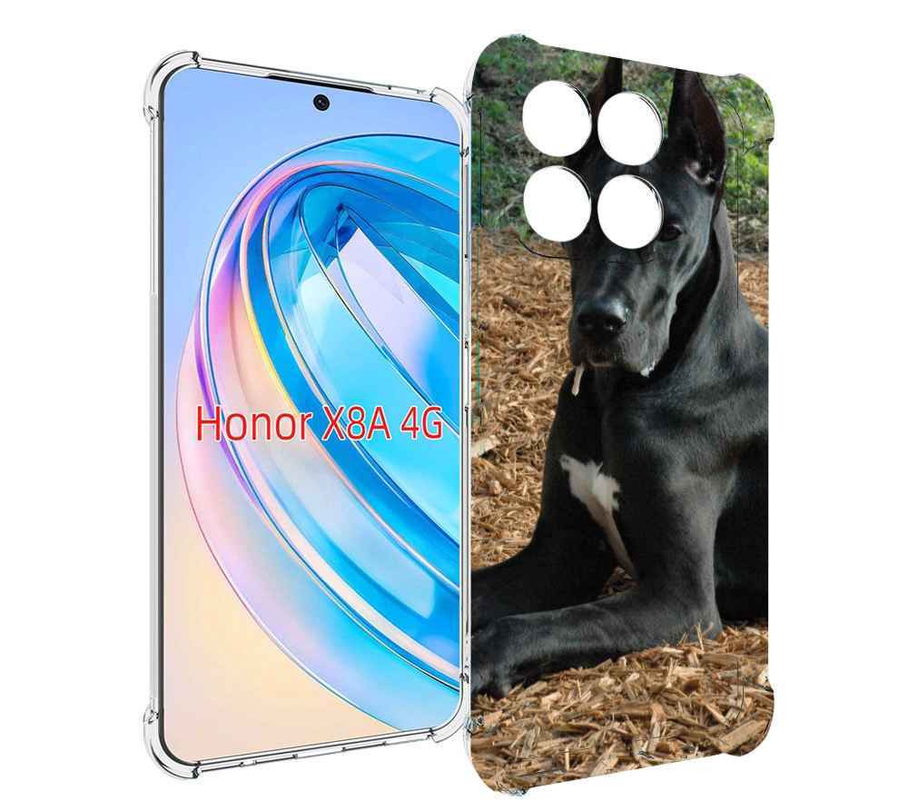 

Чехол MyPads немецкий дог для Honor X8a, Tocco