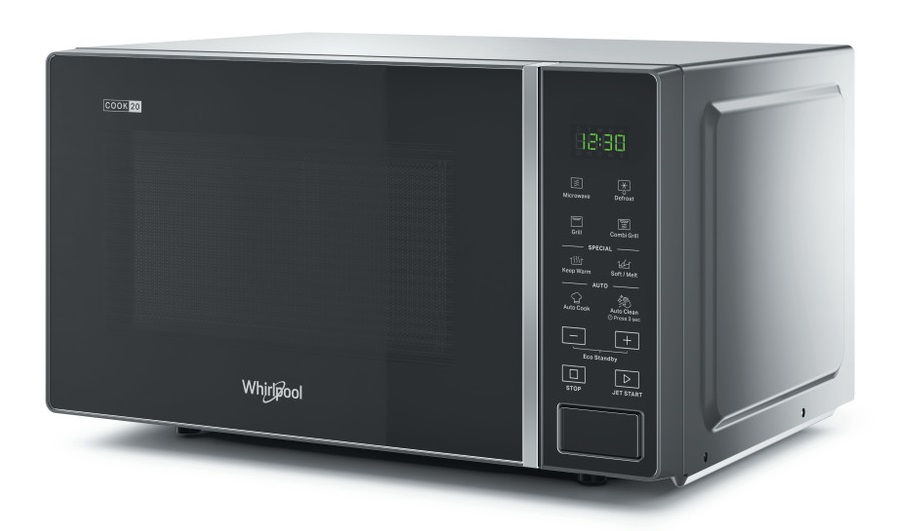 фото Микроволновая печь с грилем whirlpool mwp 203 sb черная