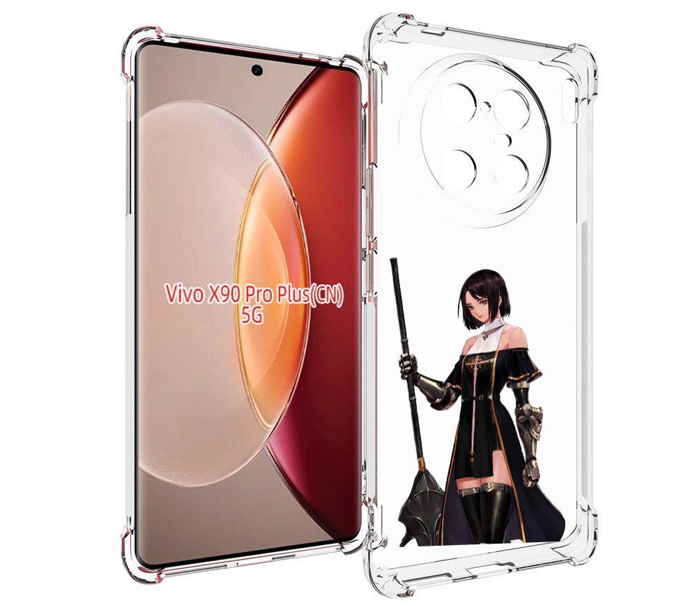 

Чехол MyPads dungeon-fighter для Vivo X90 Pro Plus, Прозрачный, Tocco
