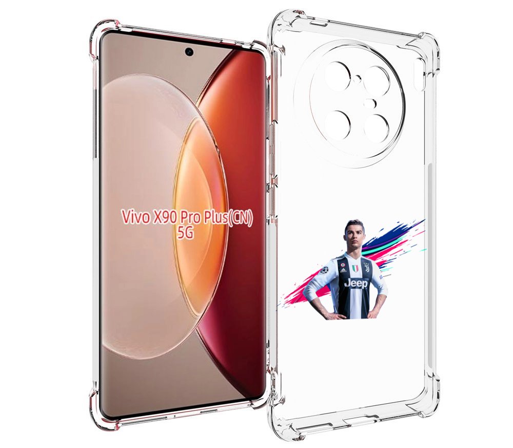 

Чехол MyPads fifa-Криштиану-Роналду мужской для Vivo X90 Pro Plus, Прозрачный, Tocco