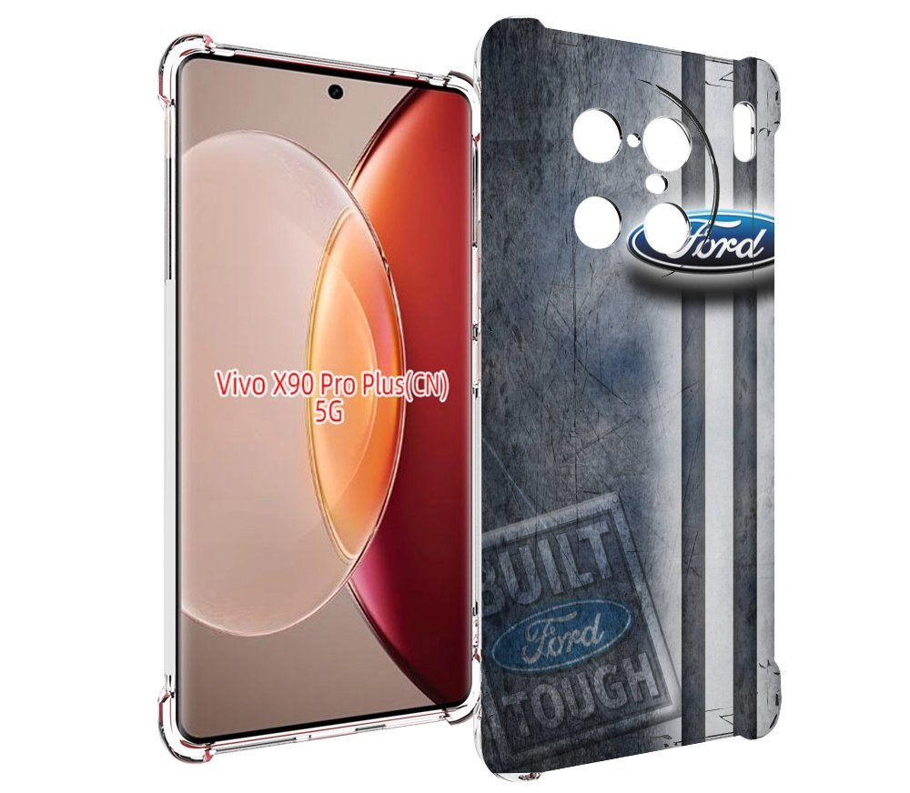 

Чехол MyPads ford форд 2 для Vivo X90 Pro Plus, Прозрачный, Tocco
