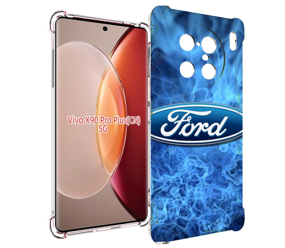 

Чехол MyPads ford-форд-22 м для Vivo X90 Pro Plus, Прозрачный, Tocco