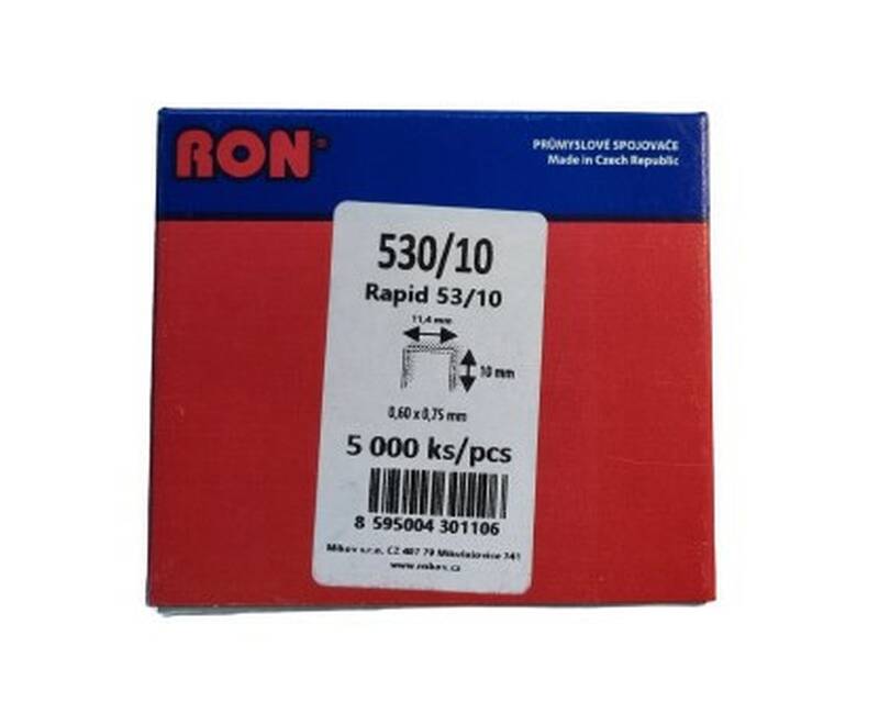 Скобы RON 53/10 5000 шт 530/10 10101406