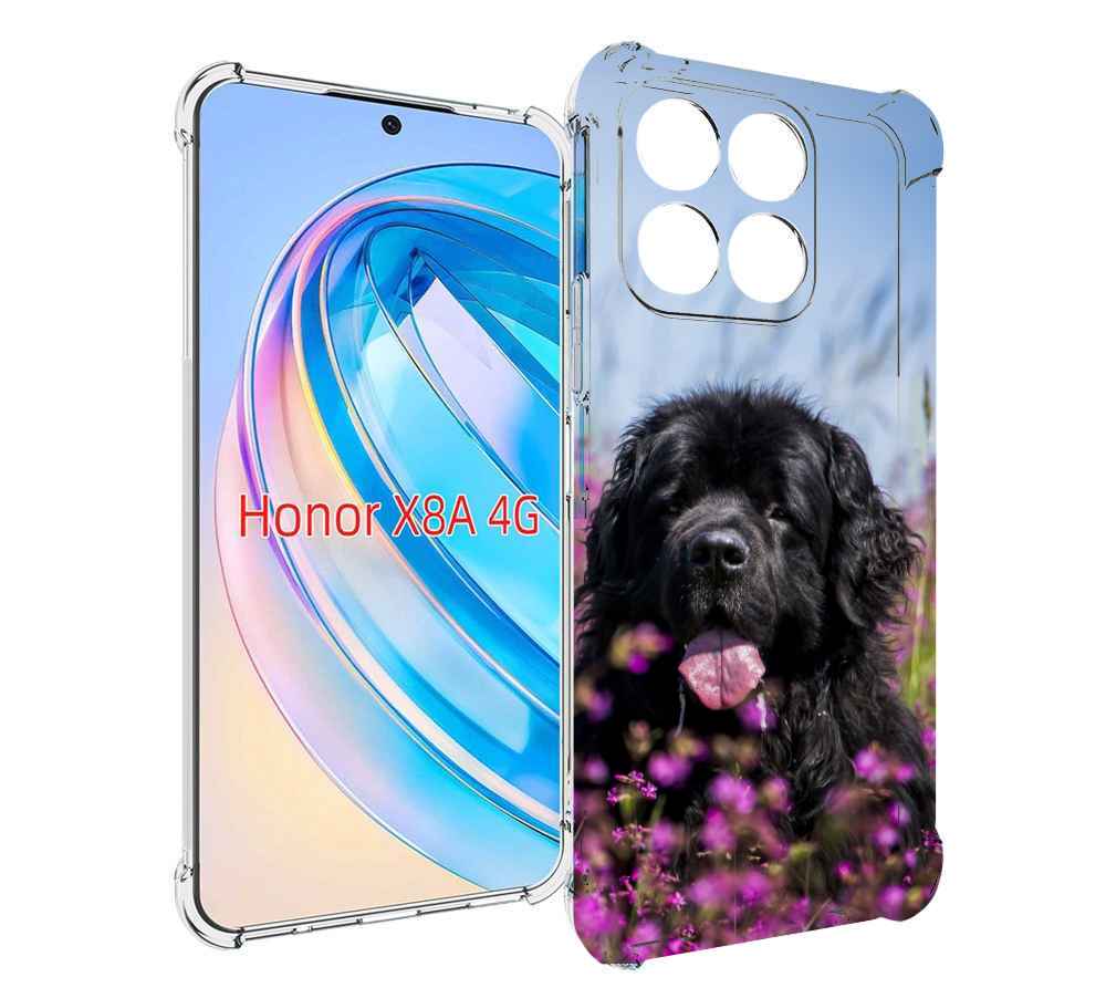 

Чехол MyPads ньюфаундлед для Honor X8a, Tocco
