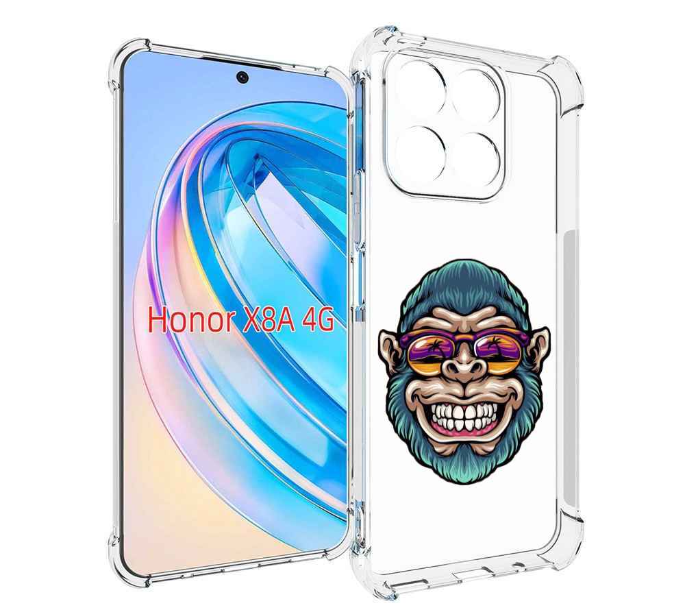 

Чехол MyPads обезьяна улыбается для Honor X8a, Tocco