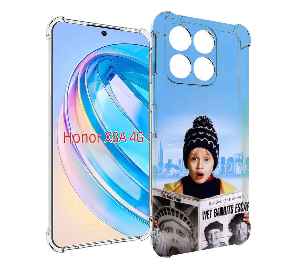 

Чехол MyPads один-дома-детский для Honor X8a, Tocco