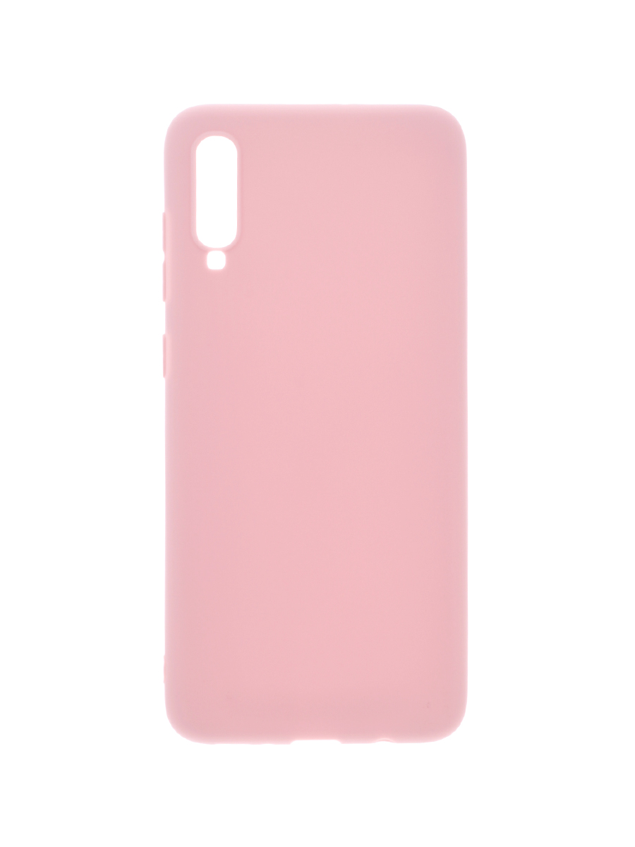 фото Чехол накладка soft matte для samsung a70 (a705) (пыльно-розовый) zibelino