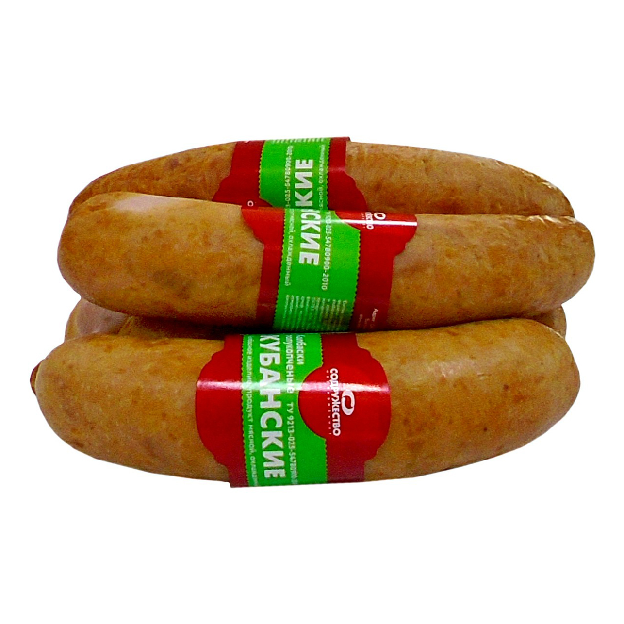 

Колбаски полукопченые Содружество Кубанские +-500 г