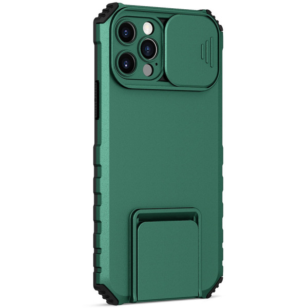 фото Противоударный чехол epik camshield holder для iphone 13 pro max с защитой камеры