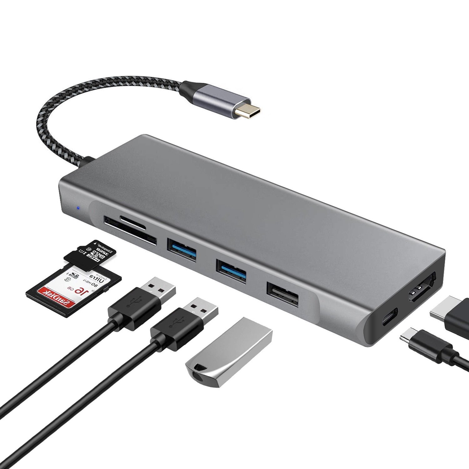 

Разветвитель для компьютера Hb-H (dock-006)