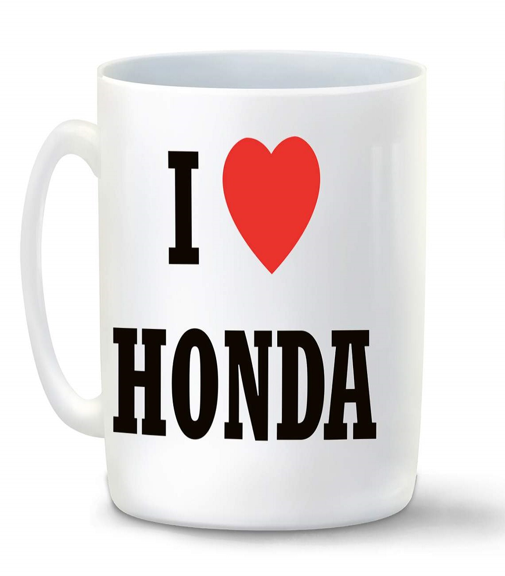 

Кружка CoolPodarok Авто I love Honda