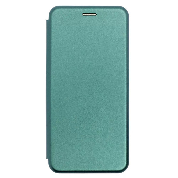 фото Чехол книжка для realme c11 fashion case зеленый