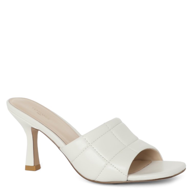 Белые женские туфли Мюли Tendance V1037-03, размер 37 EU.