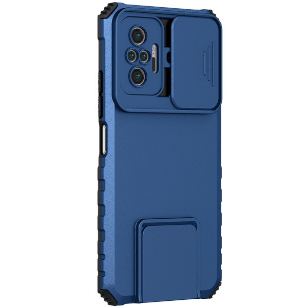 

Противоударный чехол Epik CamShield Holder для Xiaomi Redmi Note 10 Pro (Pro), Синий
