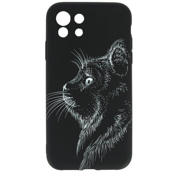 

Силиконовый чехол для Xiaomi Mi 11 Lite Helsen J71, Черный, для Xiaomi Mi 11 Lite J71