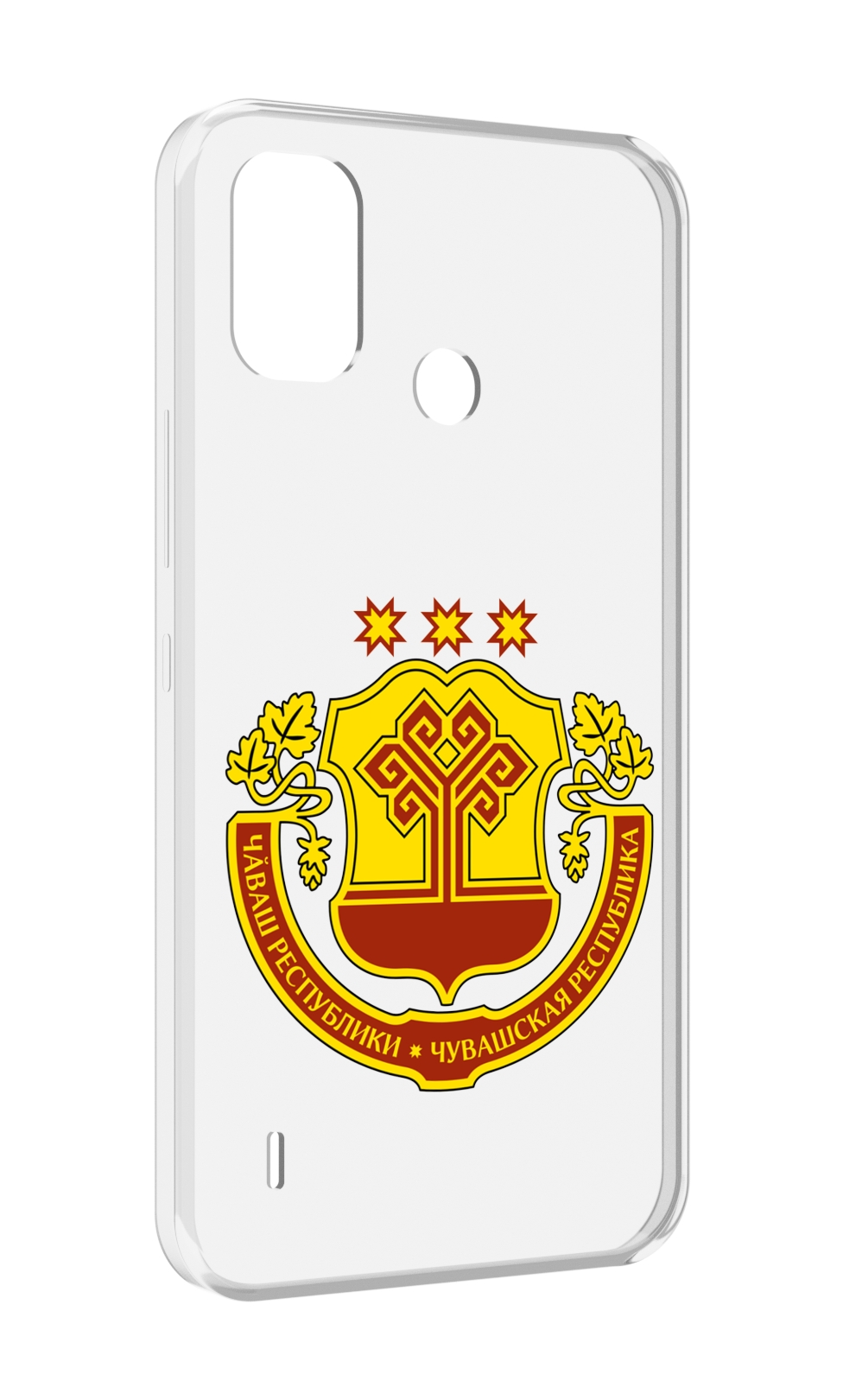 

Чехол MyPads герб-чувашии-чебоксары для Itel A48, Прозрачный, Tocco