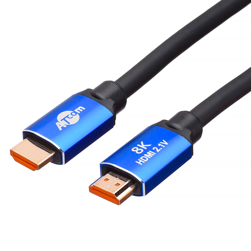 Кабель Atcom HDMI - HDMI вилка-вилка 2м (23897) 100043671372 черный,  синий