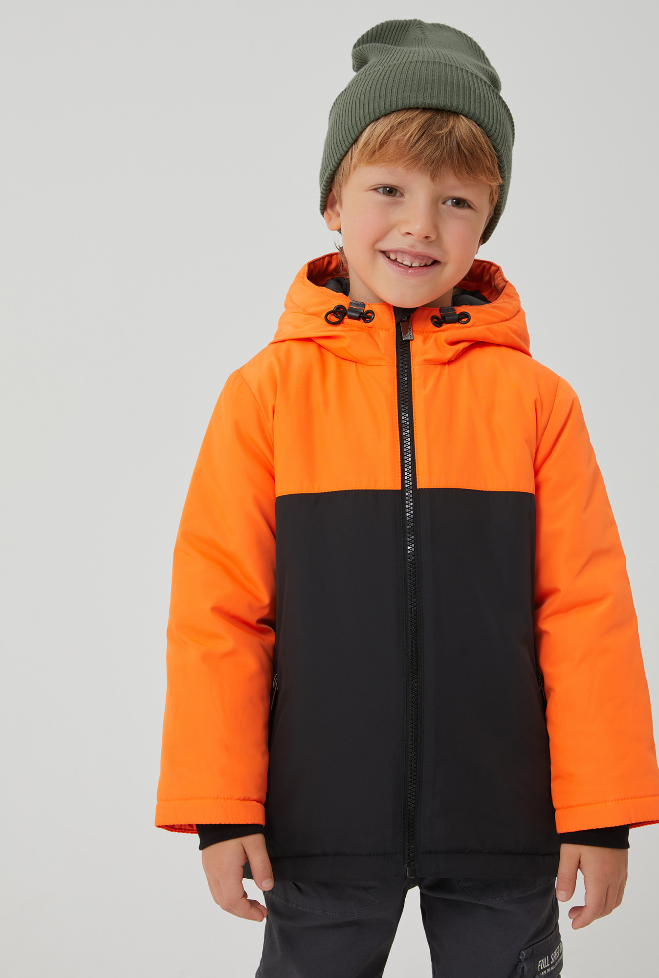 фото Куртка детская acoola 20120780019 цв. оранжевый р. 110