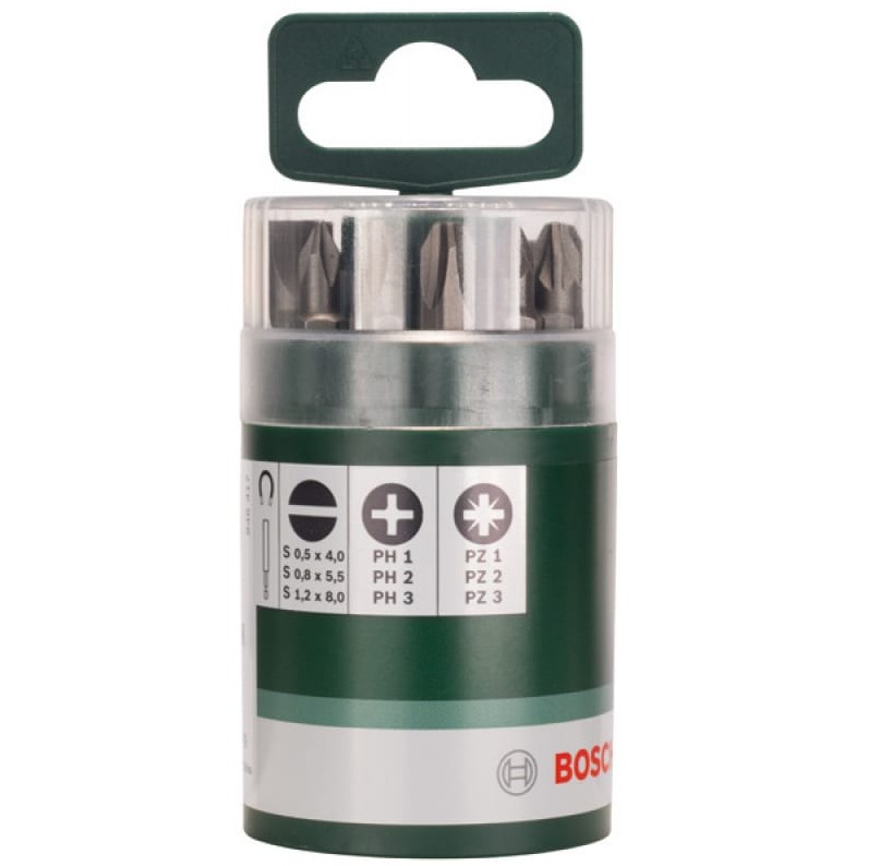 

Набор бит Bosch (SL/PH/PZ; 25 мм; 10 шт.) 2.609.255.975, 2.609.255.975