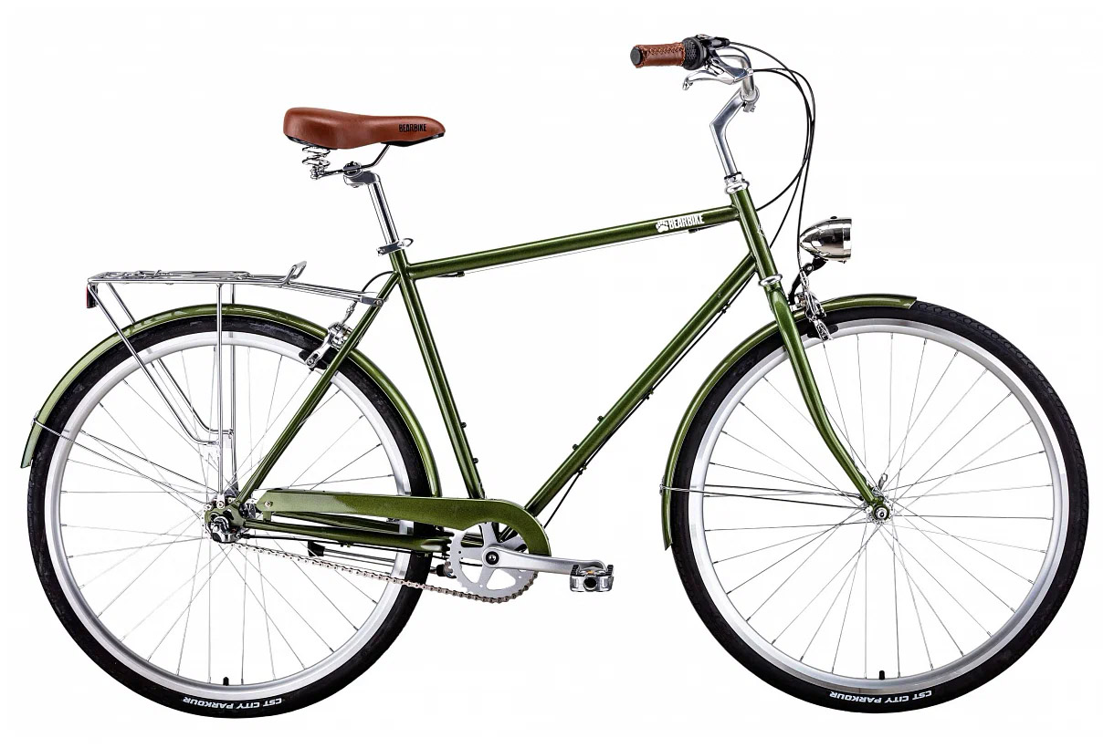 

Велосипед Bear Bike London (2021), Зеленый, 54 см, London