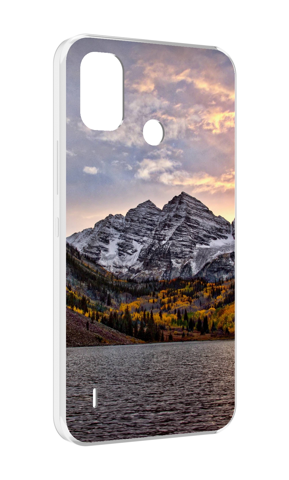 

Чехол MyPads горы-колорадо для Itel A48, Прозрачный, Tocco