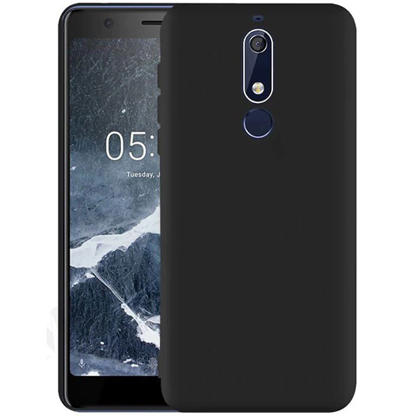 

Силиконовый чехол для Nokia 5.1 TPU 0.8мм Черный матовый, для Nokia 5.1 0.8мм Черный матовый