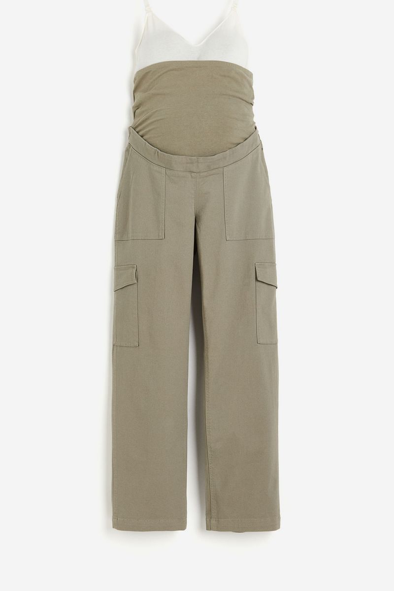 

Брюки женские H&M 1210604 коричневые XXL, Коричневый, 1210604