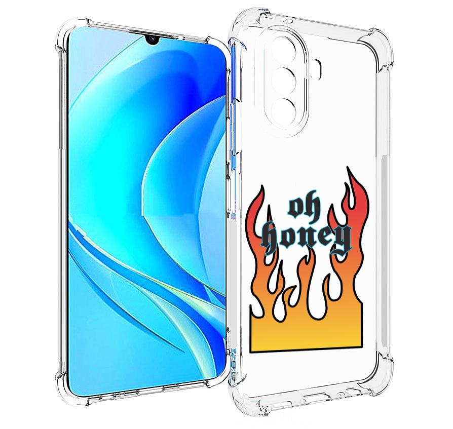 

Чехол MyPads красивое-пламя для Huawei Nova Y70 / Nova Y70 Plus (MGA-LX9N), Прозрачный, Tocco