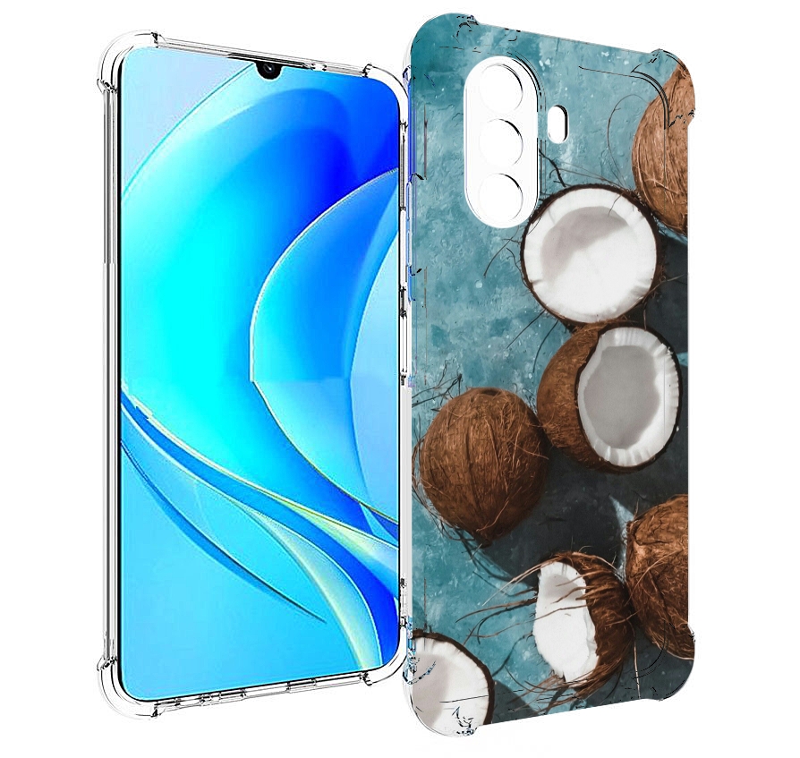 

Чехол MyPads красивые-кокосы для Huawei Nova Y70 / Nova Y70 Plus (MGA-LX9N), Прозрачный, Tocco