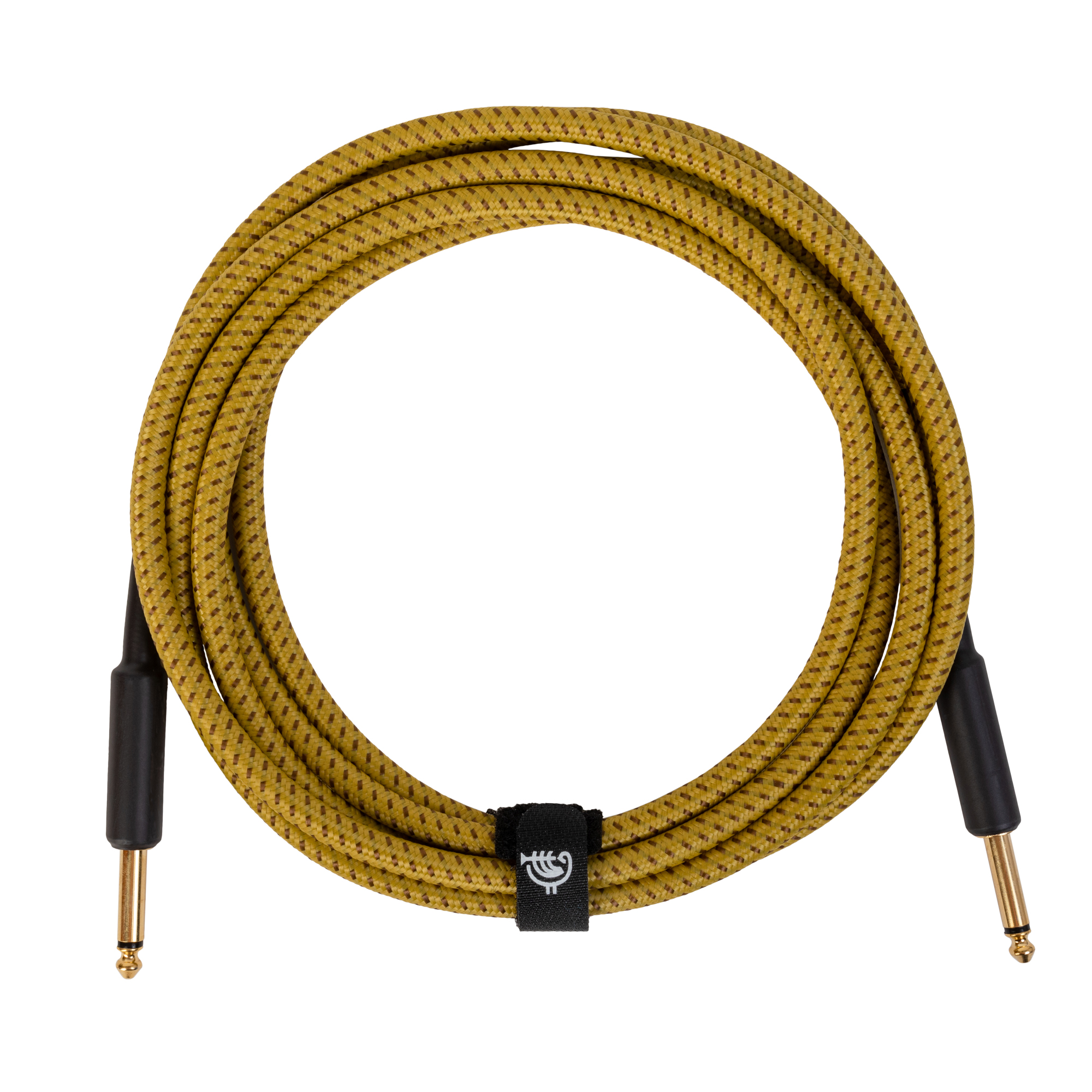 

Кабель Rockdale Wild EY5 твидовый jack-jack 5 м желтый, Wild
